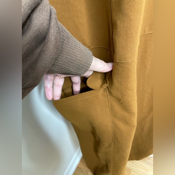 Lululemon Pocketed Drop-Waist Midi Dress Copper Brown 14 - Picture 7 of 15